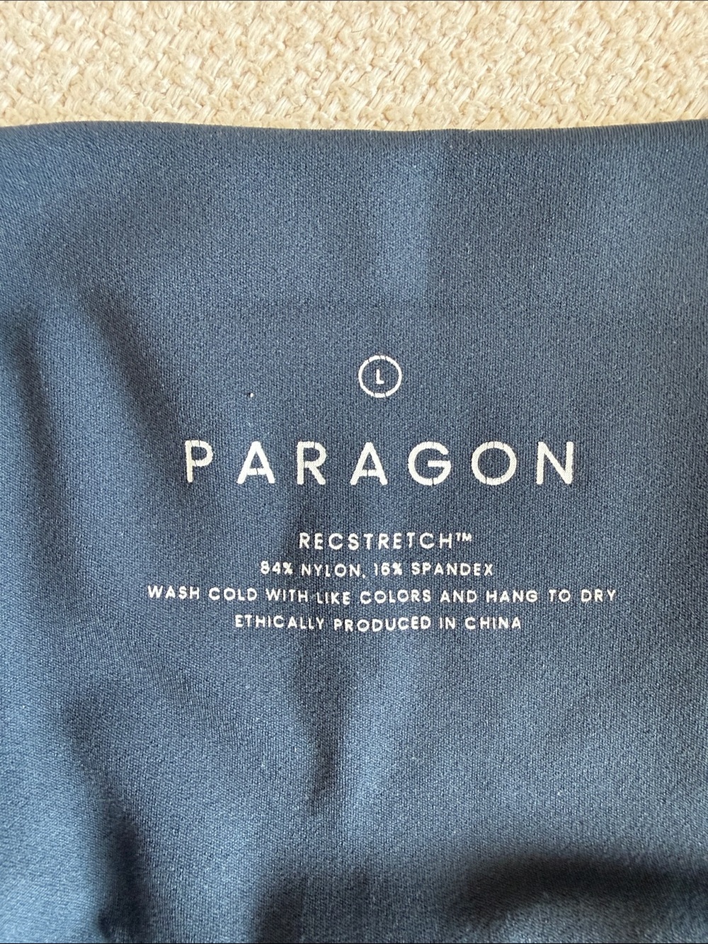 PARAGON Women's Slate Gray High-Rise Bike Shorts - Picture 4 of 4